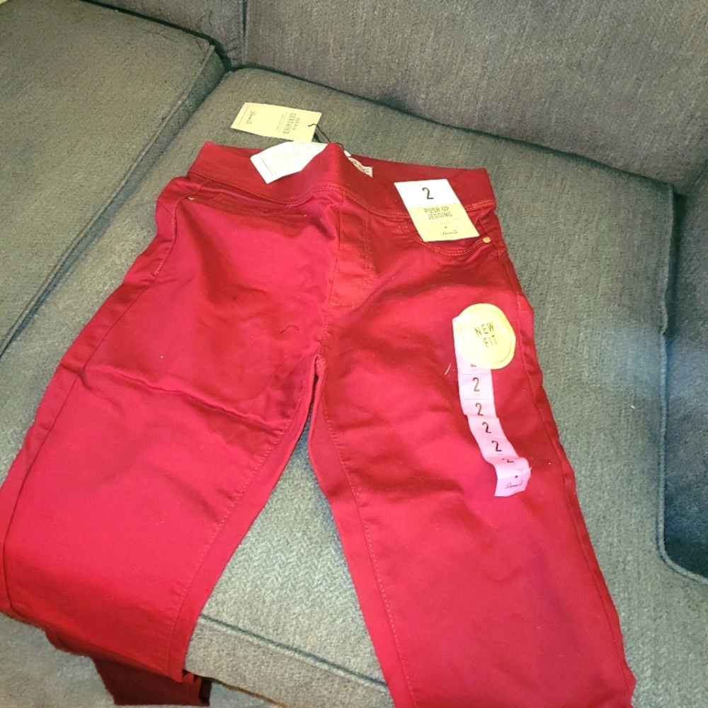 Red pants
